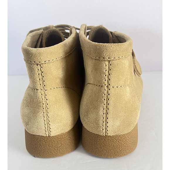 Clarks Mens Wallabees EVO Chukka Boot Dark Sand Suede Leather Sz 11 Casual Ankle main image 5